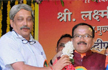 Goa CM Parsekar defends defence ministers frequent visits to state